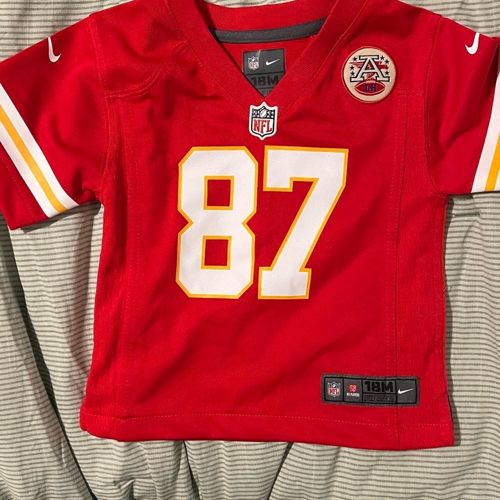 Nike Kids Red Football Jersey